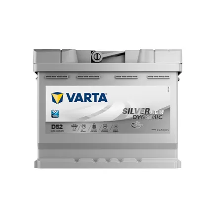 VARTA Silver Dynamic AGM D52 60 А/h 680 А R+ 242x175x190 мм
