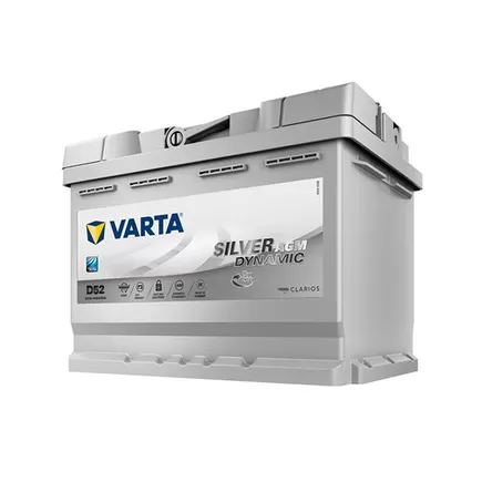 VARTA Silver Dynamic AGM D52 60 А/h 680 А R+ 242x175x190 мм