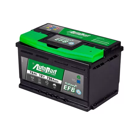 Аutopart Galaxy EFB 72 A/h 720 А R+ 275х175х190 мм