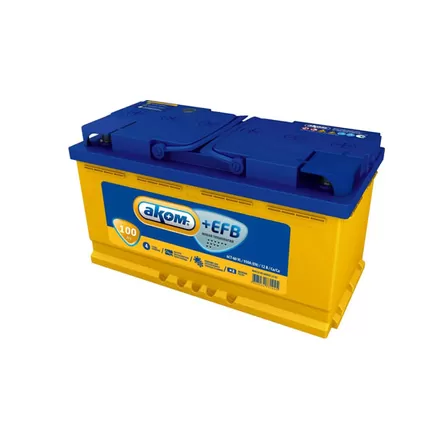 Akom +EFB 100 A/h 950 A R+ 6СТ-100e 353x175x190 мм