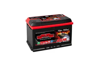 Sznajder Special AGM 70 A/h 760 А R+ 278x175x190 мм