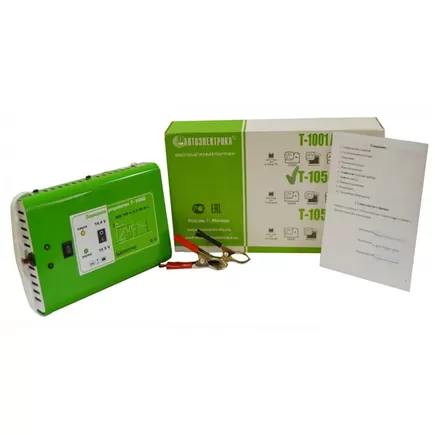 Автоэлектрика Т-1050  Интеллектуальное зарядное устройство