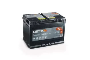 Deta Senator3 DA770 77 A/h 760 A R+ 278x175x190 мм