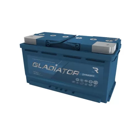 Gladiator Dynamic 100 R 100 A/h 840 A R+ 353x175x190 мм
