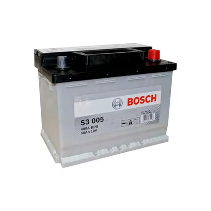 Bosch S3 005 56 А/h 480 А R+ 242x175x190 мм