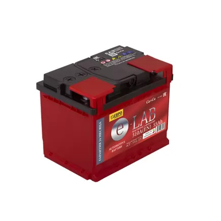 E-Lab 6CT-55 55 A/h 510 A R+ 242x175x190 мм