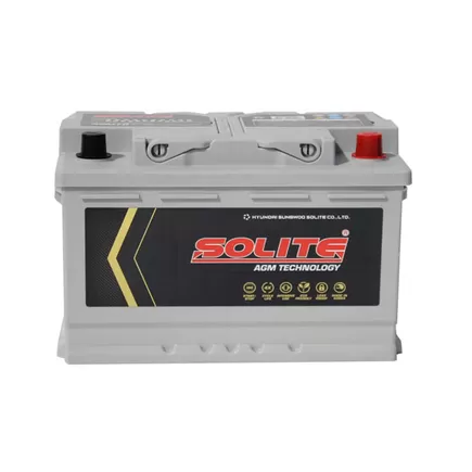 Solite AGM 70 A/h 760 А R+ 278x175x190 мм