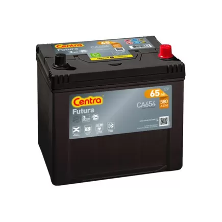 Centra Futura CA654 Asia 65 A/h 580 А R+ 230x173x222 мм
