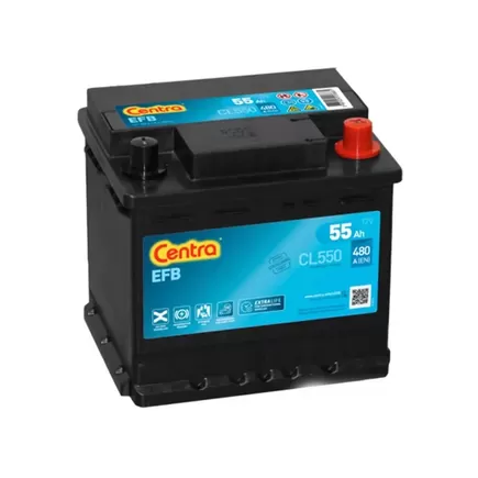 Centra Start-Stop EFB CL550 55 A/h 540 A R+ 207x175x190 мм