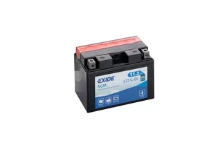 Exide ETZ14-BS 11.2 A/h 205 А L+ 150x87x110 мм