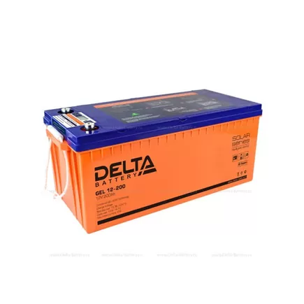 Аккумулятор Delta GEL 12-200 (12В/200А·ч)