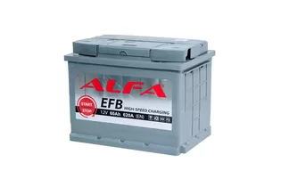 ALFA EFB 60 R 60 A/h 620 A R+ 242x175x190 мм