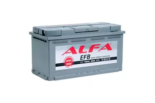 ALFA EFB 100 R 100 A/h 980 A R+ 353x175x190 мм