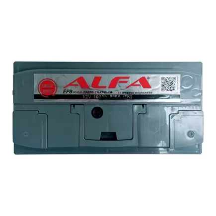 ALFA EFB 100 R 100 A/h 980 A R+ 353x175x190 мм