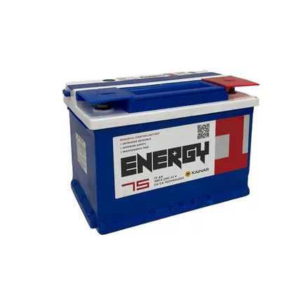 Energy One 75 A/h 700 A R+ 278x175x190 мм