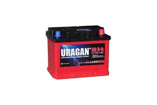 Uragan 60 A/h 500 A R+ 242x175x190 мм