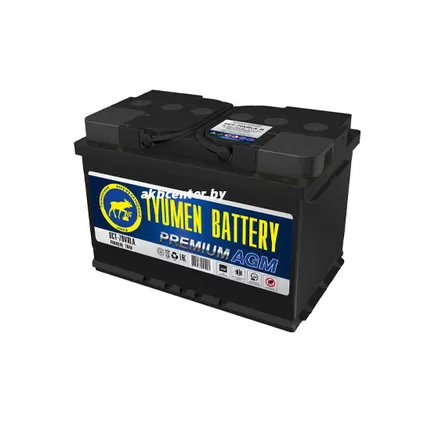 Tyumen Battery Premium AGM 70 A/h 700 A R+ 278x175x190 mm