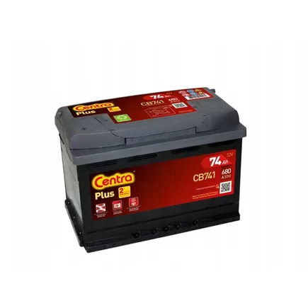 Centra Plus CB741 74 A/h 680 A L+ 278x175x190 мм