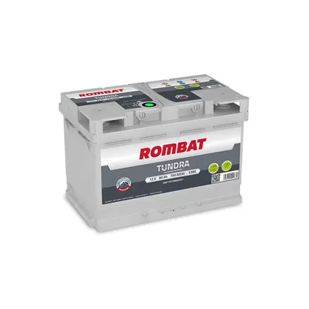 Rombat Tundra E380 80 A/h 750 А R+ 278x175x190 мм