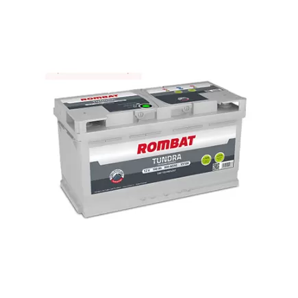 Rombat Tundra E5100 100 A/h 900 А R+ 353x175x190 мм