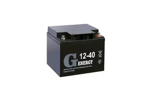 Аккумулятор G-Energy 12-40 (12В/40 А·ч)