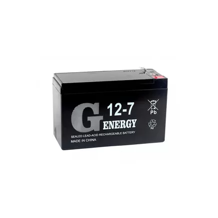 Аккумулятор G-Energy 12-7 F1 (12В/7 А·ч)