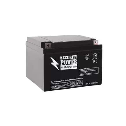 Аккумулятор Security Power SP 12-26 (12В/26 А·ч)