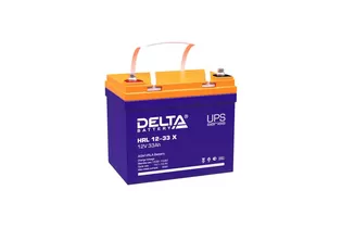 Аккумулятор Delta HRL-X 12-33 (12В/33 А·ч)