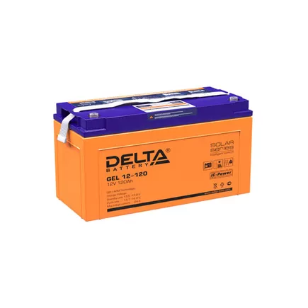 Аккумулятор Delta GEL 12-120 (12В/120А·ч)