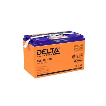 Аккумулятор Delta GEL 12-100 (12В/100А·ч)
