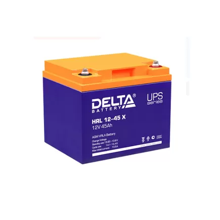 Аккумулятор Delta HRL-X 12-45 (12В/45 А·ч)