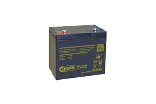 Аккумулятор Kiper GEL-12550 (12В/55 А·ч)