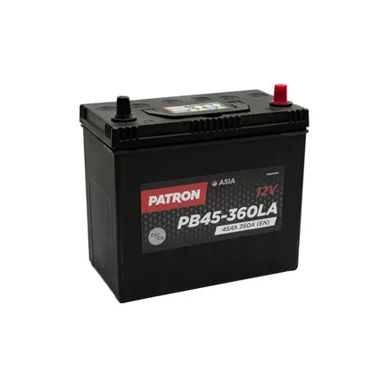 Patron Asia PB45-360LA 45 A/h 360 A L+ 237x127x225 мм