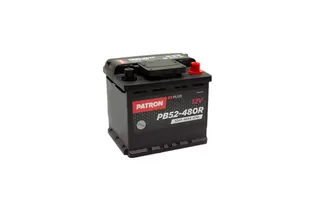 Patron Plus PB52-480R 52 A/h 480 A R+ 207x175x190 мм