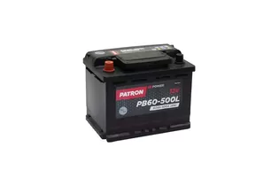 Patron Plus PB60-500L 60 A/h 500 A L+ 242x175x190 мм