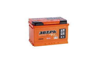 Зверь 6СТ-74 АЗУ R 74 A/h 800 A R+ 278x175x175 мм