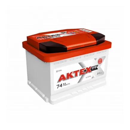 Aktex EFB 74 A/h 770 A R+ (Низкий) 278x175x175 mm