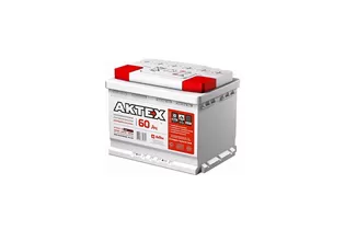 AkTex Classic 60 A/h 600 A R+ 6СТ-60 Евро 242x175x190 mm