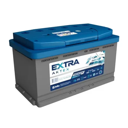 AkTex Extra Premium 100 A/h 840 A R+ 6СТ-100 Евро 353x175x190 мм