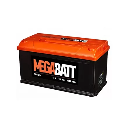 Mega Batt 6CT-100e 100 A/h 800 A R+ 353x175x190 мм