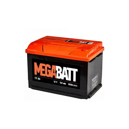 Mega Batt 6CT-77e 77 A/h 680 A R+ 278x175x190 мм