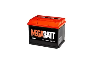 Mega Batt 6CT-55e 55 A/h 430 A R+ 242x175x190 мм