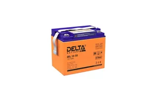 Аккумулятор Delta GEL 12-33 (12V / 33Ah)
