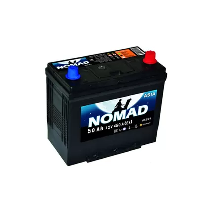 Nomad Asia 50 A/h 450 A R+ 237x127x220 мм