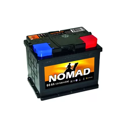Nomad 60 A/h 530 A R+ 242x175x190 мм
