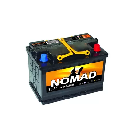 Nomad 75 A/h 650 A R+ 278x175x175 мм