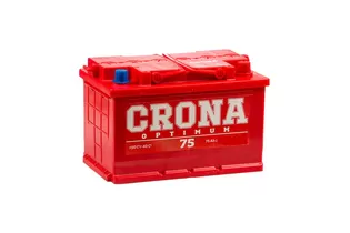 Crona 6СТ-75е 75 A/h 700 A R+ 278x175x190 мм