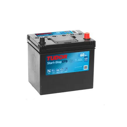 Tudor Start-Stop EFB TL604 60 A/h 520 A R+ 230x175x200 мм