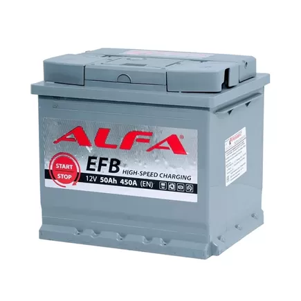 ALFA EFB 50 R 50 A/h 450 А R+ 207x175x190 mm