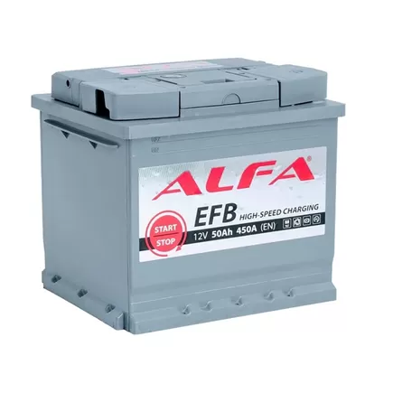 ALFA EFB 50 R 50 A/h 450 А R+ 207x175x190 mm